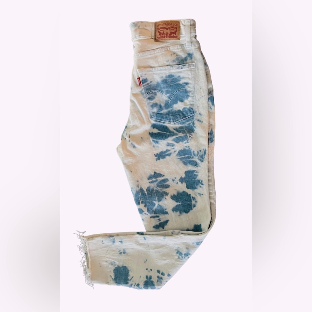 Levi's Tie-Dye High-Rise Skinny Jeans